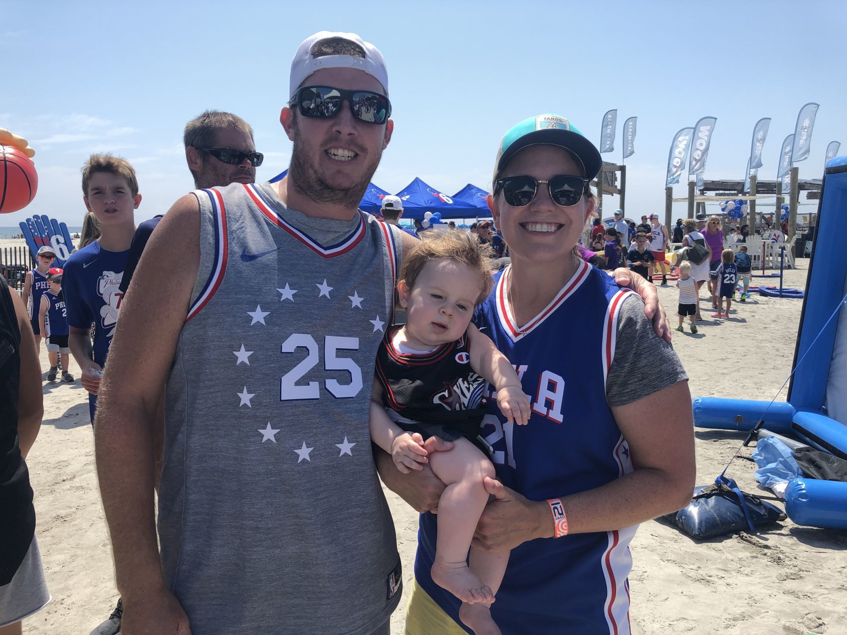 SEEN at 76ers Summer Shore Tour in Wildwood